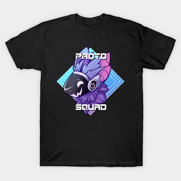 Proto Squad With Text T-Shirt by Designs by MillyD13